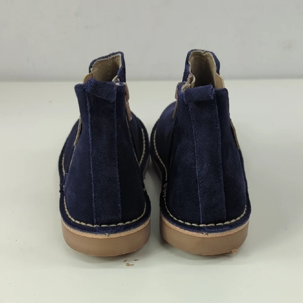 New Cienta Navy Suede Chelsea Boots‎ Size EU 32, US 1